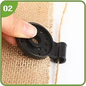 Description Picture 6 of itemShade Fabric Clamps Shade Cloth Clips Accessories Grommets For Net Mesh Cover Sunblock Fabric In Garden Backyard Greenhouse