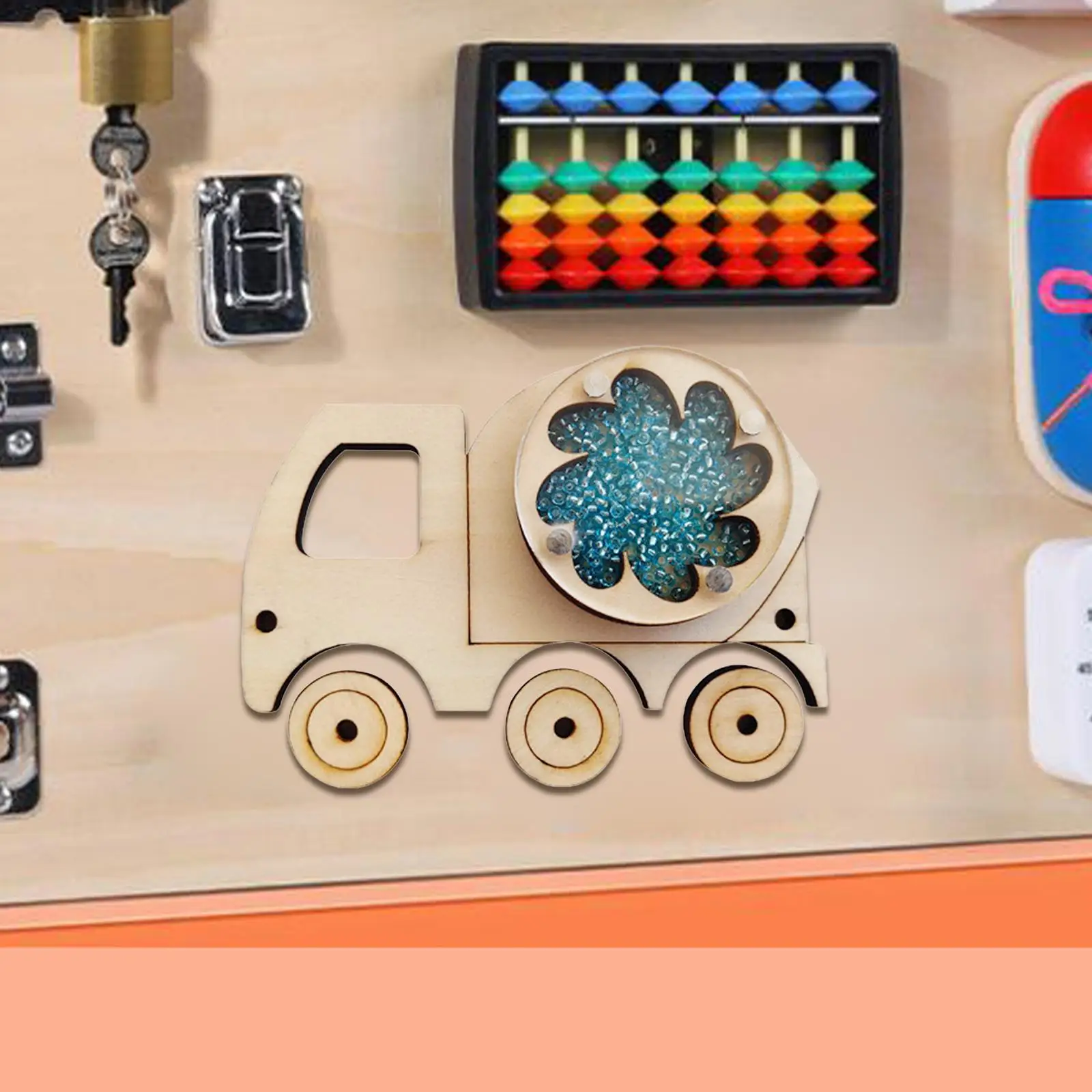 

Busy Board Parts Kids Valentines Gifts Learning Activities Portable for Boys Travel Ages 3 4 5 6 Children Birthday Gifts