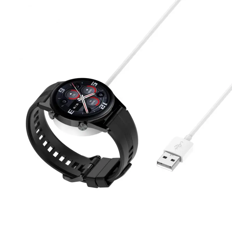

Usb Charging Cable For Honor Watch Gs3 Smart Watch Magnetic Charger Adapter Stand Durable
