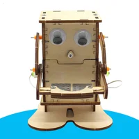 DIY Robot Eating Coin Physics Experiment Learning Practical Skills Education Toy 2