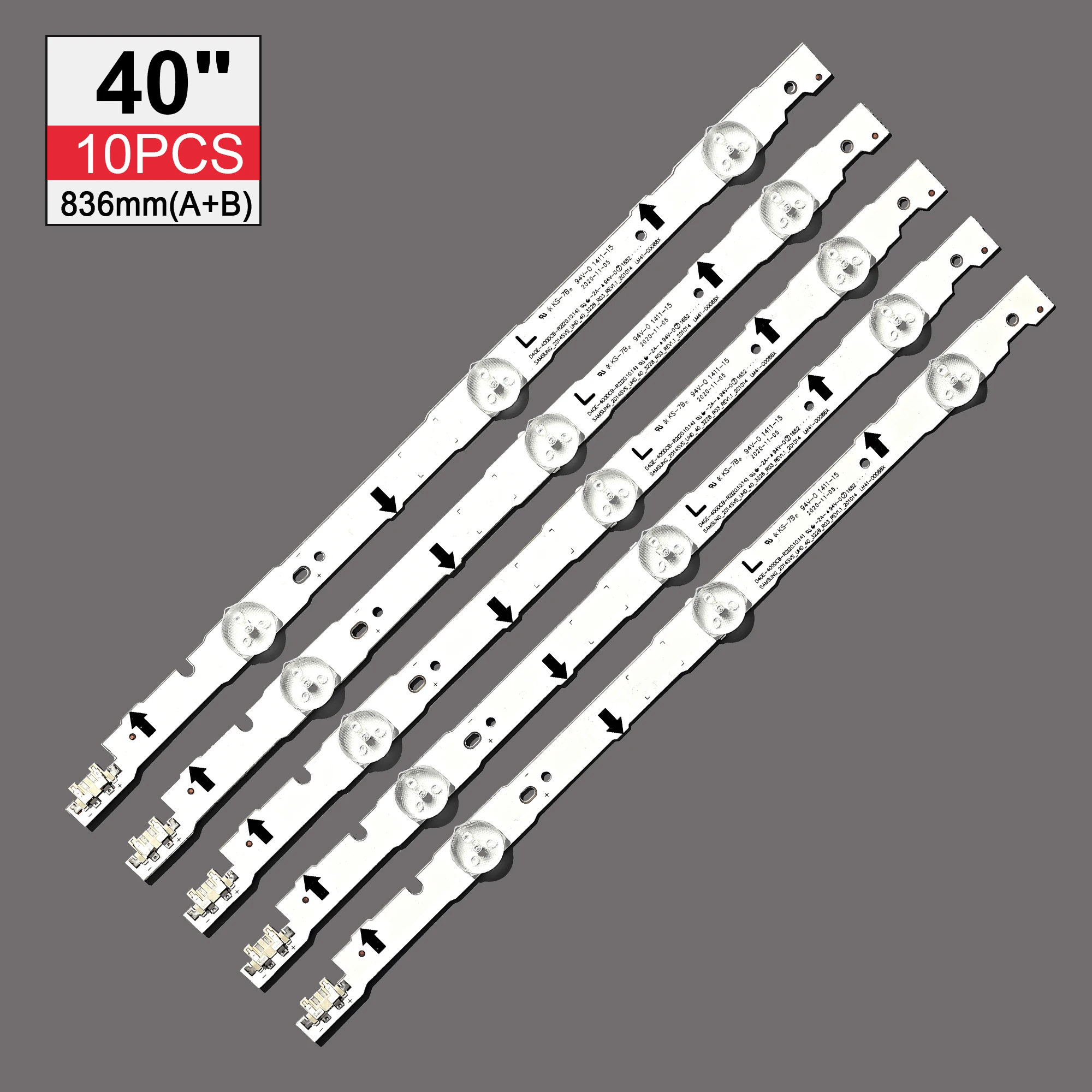 Ｚ LED Ʈ Ʈ, UE40H6200 D4GE-400DCA-R2 R1 400DCB-R2 R1 BN96-30450A 30449A BN96-38890A 38889A 30417, 1 Ʈ = 10 