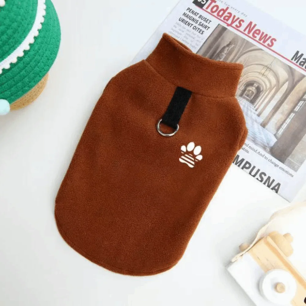 따뜻하고 부드러운 겨울용 애완동물 의류, 편안한 플리스 강아지 후드티, 풀오버..