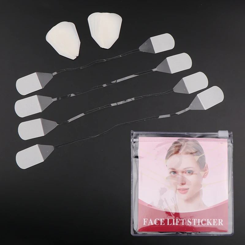 투명 안티에이징 패치 페이스 리프트 테이프 얼굴 슬리밍 테이프 주름 제거 스티커 페이스 스티커 목 눈가 리프팅 스티커