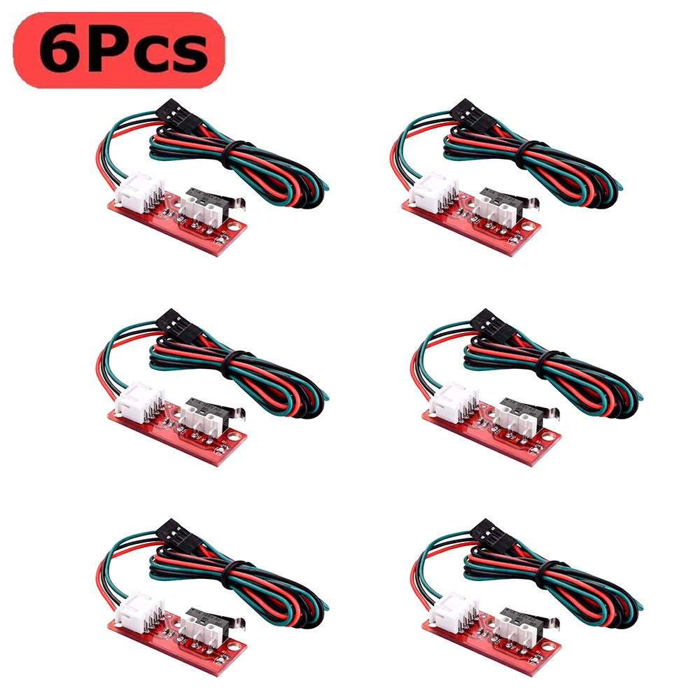 

6pcs Endstop Switch for Arduino End stop Limit Switch+ For CNC RAMPS 1.4 Cable High Quality Mechanical for 3D Printer parts