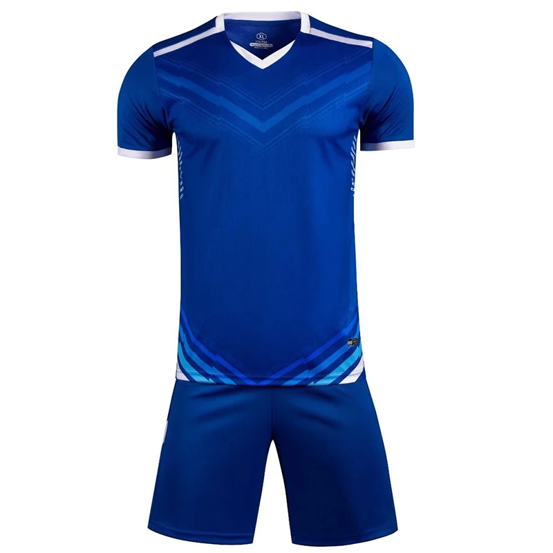 men short sleeve yellow soccer jersey set purple adult football uniform boy blue kids soccer shirt name DIY number