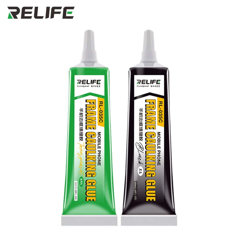 

RELIFE RL-035C Mobile phone frame caulking glue curing in 10 minutes Can repair mobile phone screens,frame gaps