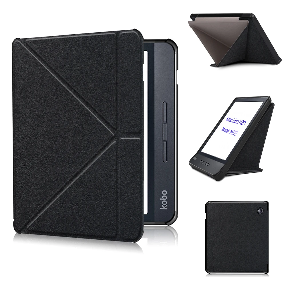 Premium Leather Origami Stand Case