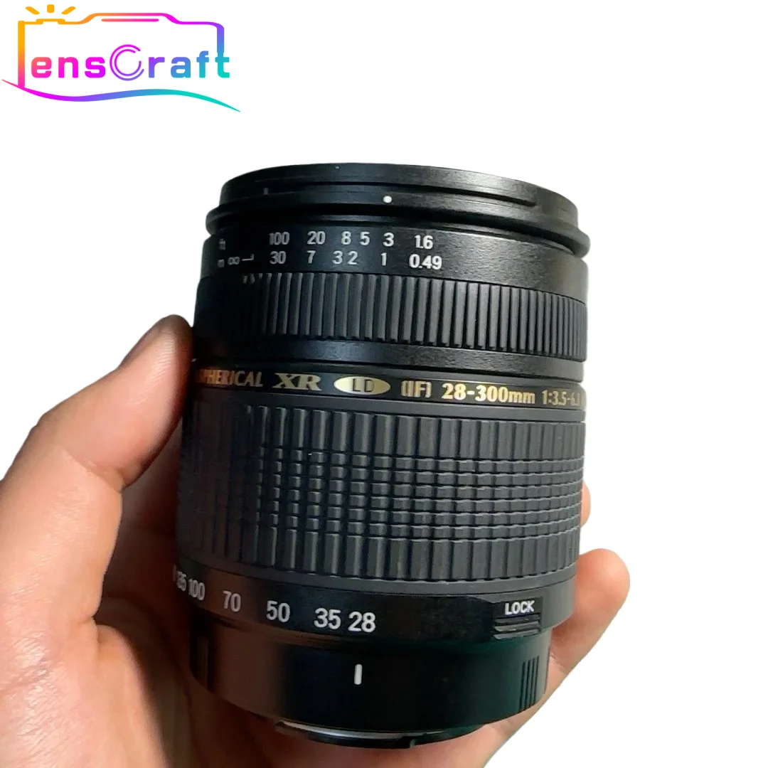 95% 새 상품 AF 28-300mm F3.5-6.3 XR Di LD【IF】매크로 줌 렌즈 (A06) A 마운트용 탐론용