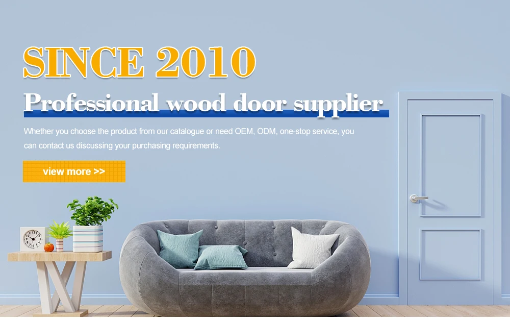 Hot Selling House Use Modern Slab Bedroom Doors Internal Door Wooden Waterproof Interior Painting Door For Houses 6