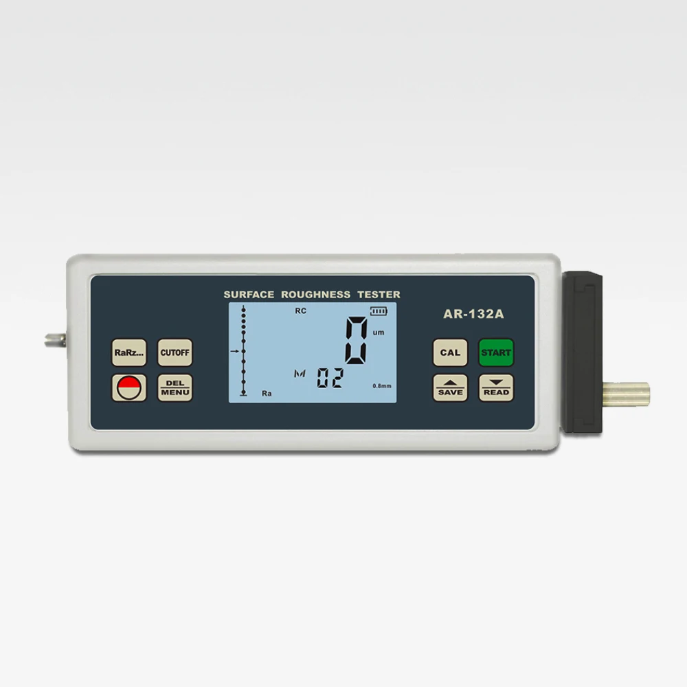 AR-132A Surface Roughness Tester Digital Roughness Tester Ra 0.05~10.00um Rz 0.020~100.0um Metal Plastic Surface Finish
