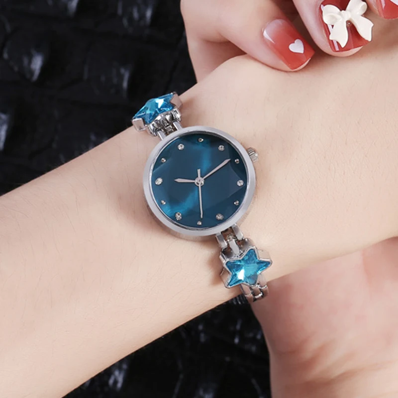 Watch For Women Watches 2022 Best Selling Products Luxury Brand Reloj Mujer Lucky Star Bracelet Watch Ocean Heart Ladies Quartz 1