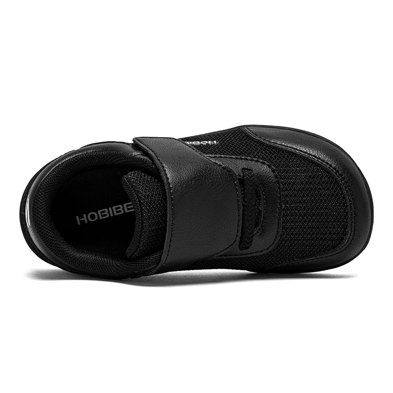 Kids Minimalist Barefoot Sneakers - Breathable Wide Toe Hook Loop Casual Shoes