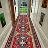 European Long Corridor Carpets for Hallway Living Room Decoration Home Anti-skid Entry Floor Mats Hotel Lobby Stairway Area Rugs 2