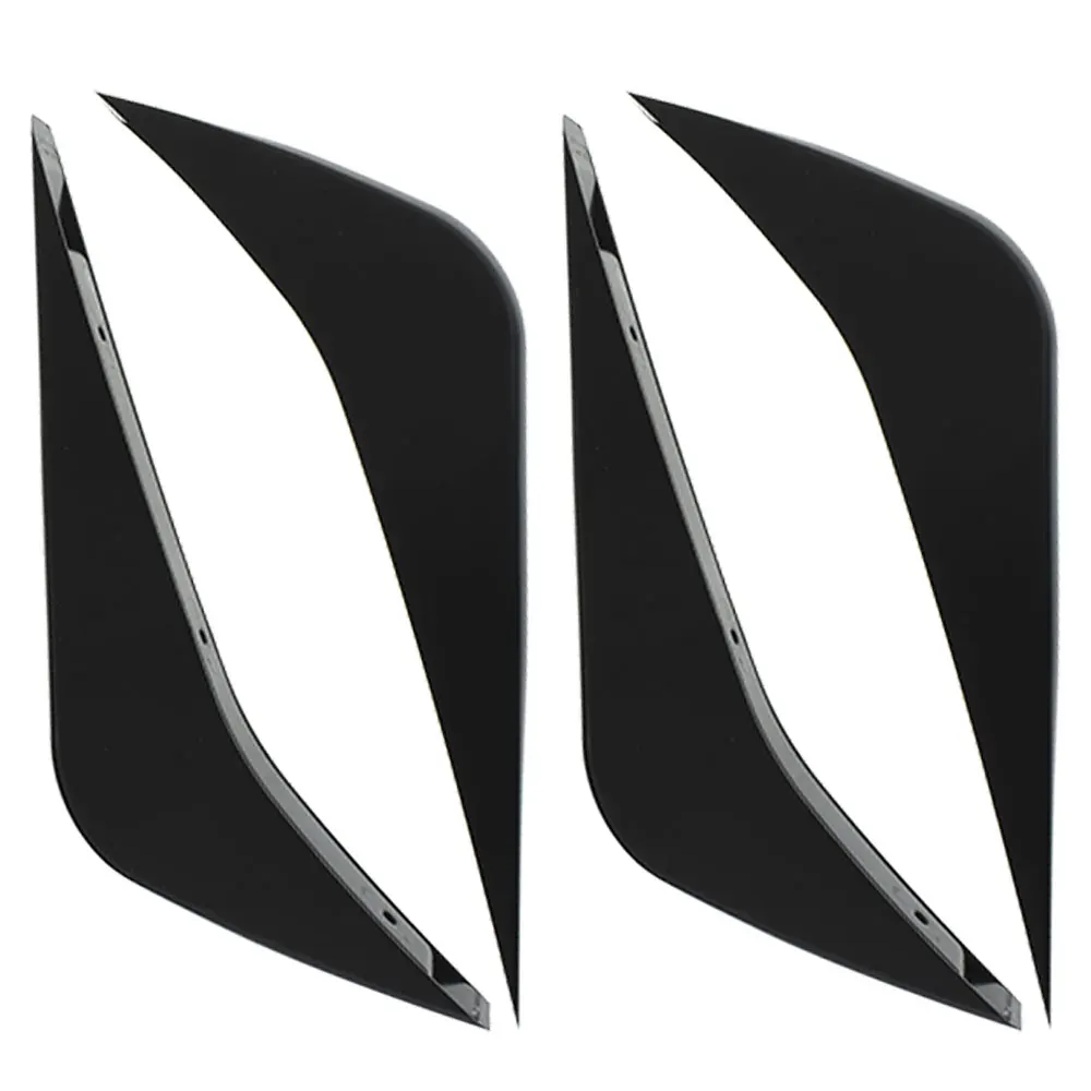 2014-2019 Chevrolet Corvette C7용 검정색 후면 범퍼 하부 공기 디퓨저