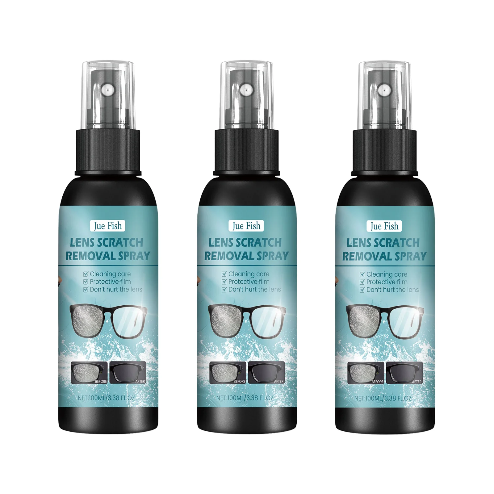 Ultimate Lens Clarity Spray - Advanced Scratch & Smudge Removal Solution
