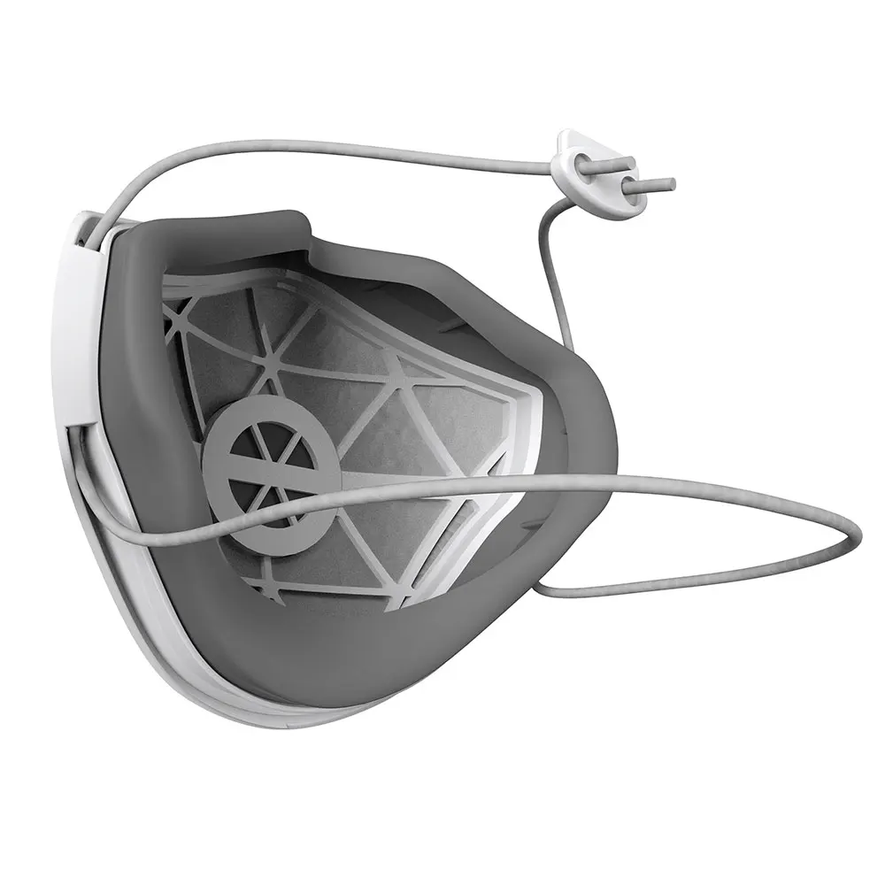 Adjustable PM2.5 Anti-dust Pollution Mask Replaceable Breathing valve activated carbon gasket Mouth Nose Disconnect-type Mask 5
