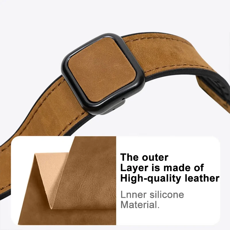 Leather Silicone Strap For Huawei Watch GT 5 4 46mm 41mm Bracelet For Huawei GT5 GT4 GT3 Pro GT2 22mm Strap Unisex watch strap