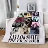 Printed Blanket Picnic Blankets Warm S-Swifts T-Taylors Blanket Soft and Comfortable Blanket Home Travel Birthday Gift 1