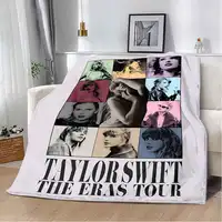 Printed Blanket Picnic Blankets Warm S-Swifts T-Taylors Blanket Soft and Comfortable Blanket Home Travel Birthday Gift 1