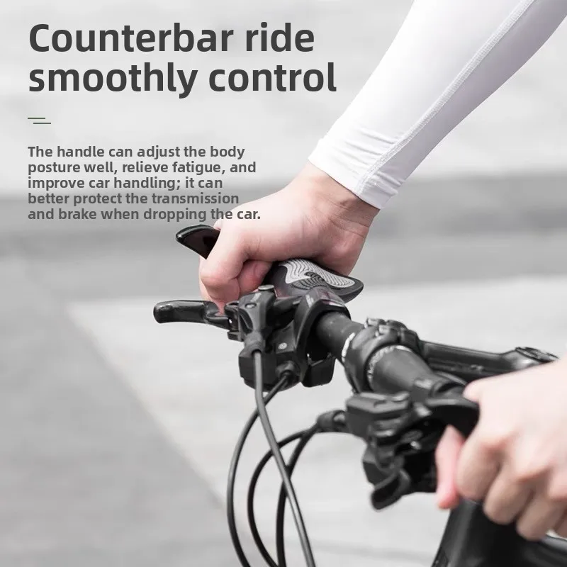 Shockproof Anti-Slip Ergonomic Bicycle Handlebar Grips – Comfortable and Durable Bike Accessories