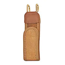 Enhanced Elastic Hook Belt - Adjustable Metal Hook for a No - Buckle, Invisible Fit - Ideal for Everyday Wear and Outdoor Activities (Brown)