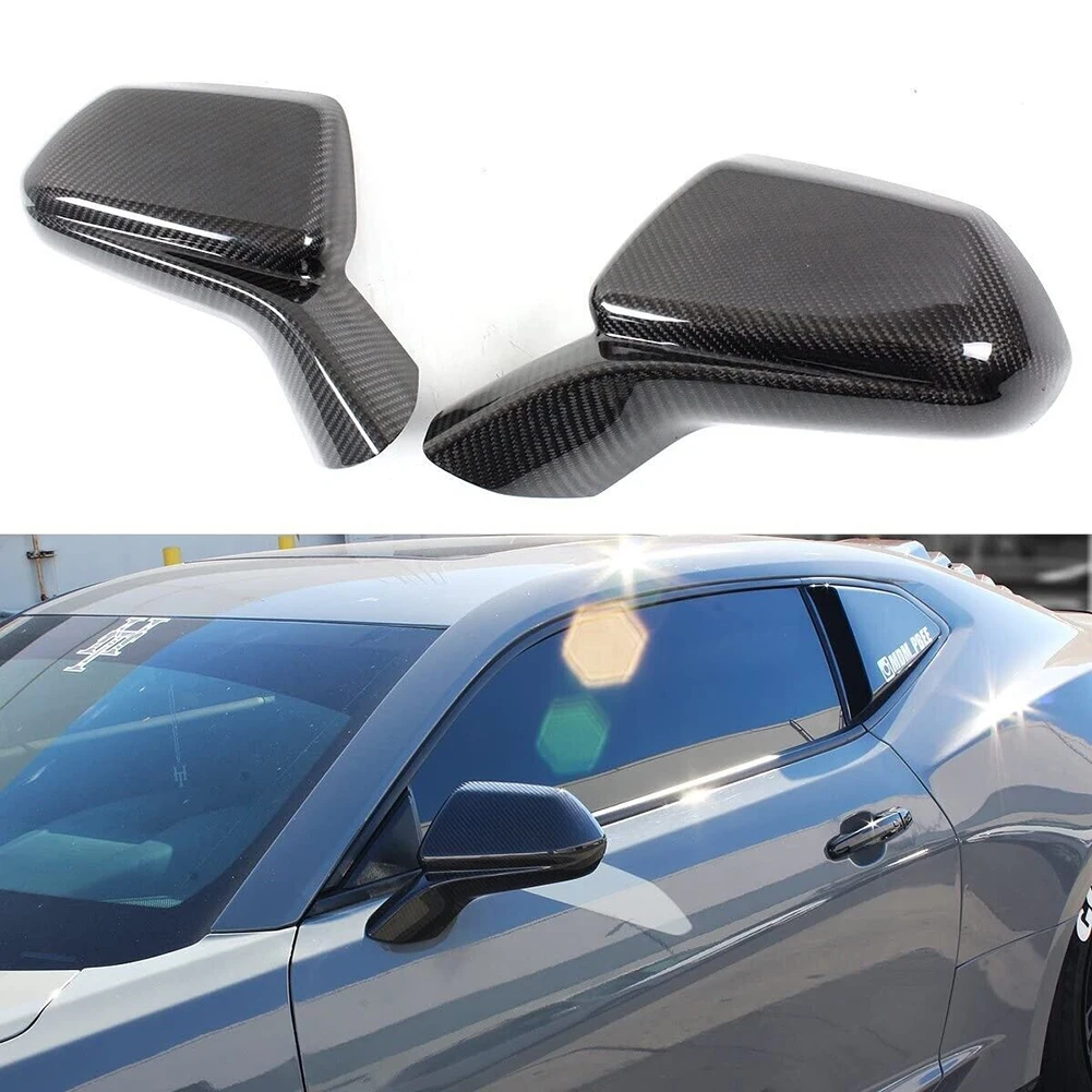 Chevrolet 2016-2022 자동차 외장 교체 부품 용 2pcs 실용적인 백미러 커버 백미러 케이스