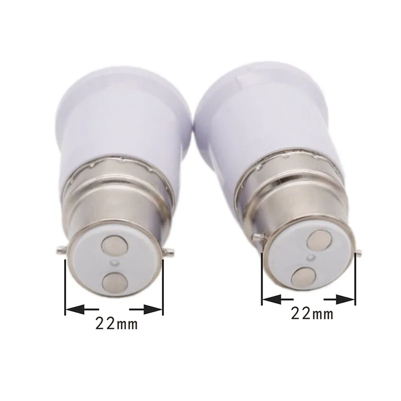 1PCS B22 to E27 Led Lighting Lamp Holder Converter