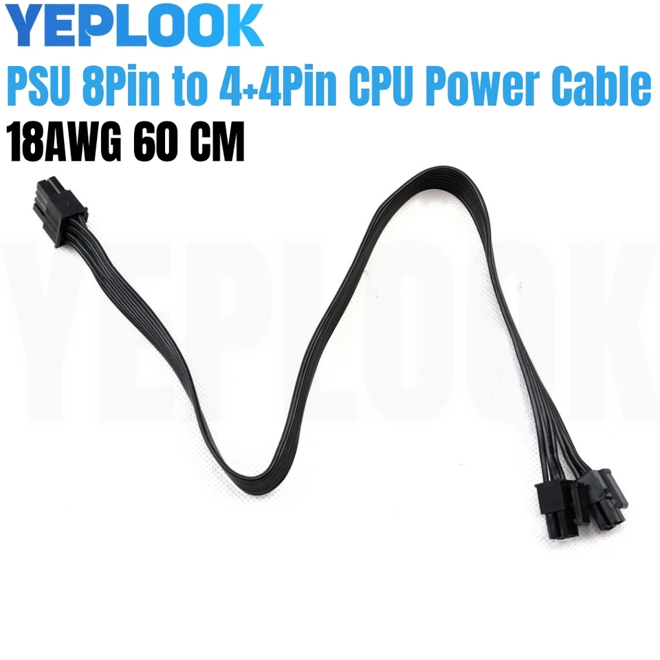Cavo Alimentazione Corsair RM750/RM850 - 2 Pezzi, 6 Pin A 4 Molex, Modulare, 26 Pollici