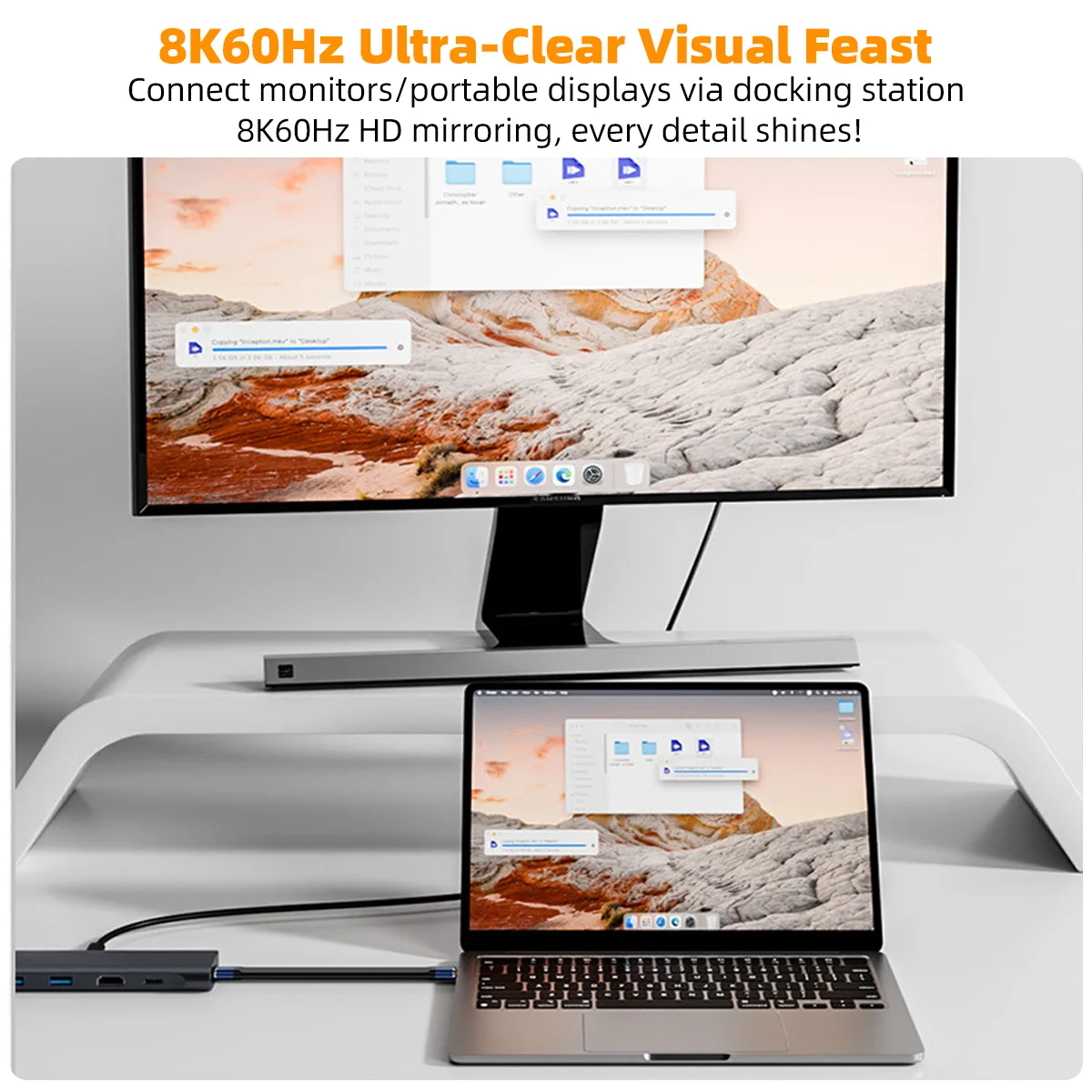 High-Speed USB-C Cable with 240W Power Delivery & 8K Video Support