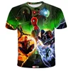Summer Fashion 3d Print Spiderman Avengers T Shirt Kids Adults Casual T-shirt Children Boys Girls Cartoon Tshirt Clothing 2
