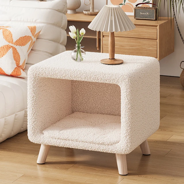 Table de nuit pour chambre à coucher, tables de chevet modernes uniques, élégantes, armoire de rangement multifonction, meubles de chevet 1