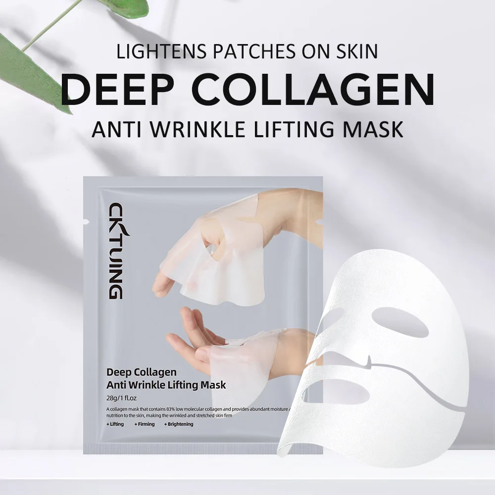 5-Pack Deep Hydration & Brightening Collagen Face Masks