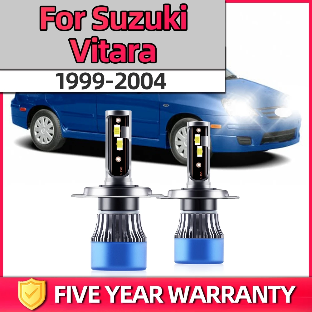 

Автомобильная светодиодная фара TEENRAM H4 Canbus, 120 Вт, мощные лампы 1999 лм, 12 В, лампы для автомобильных фар Suzuki Vitara 2004-