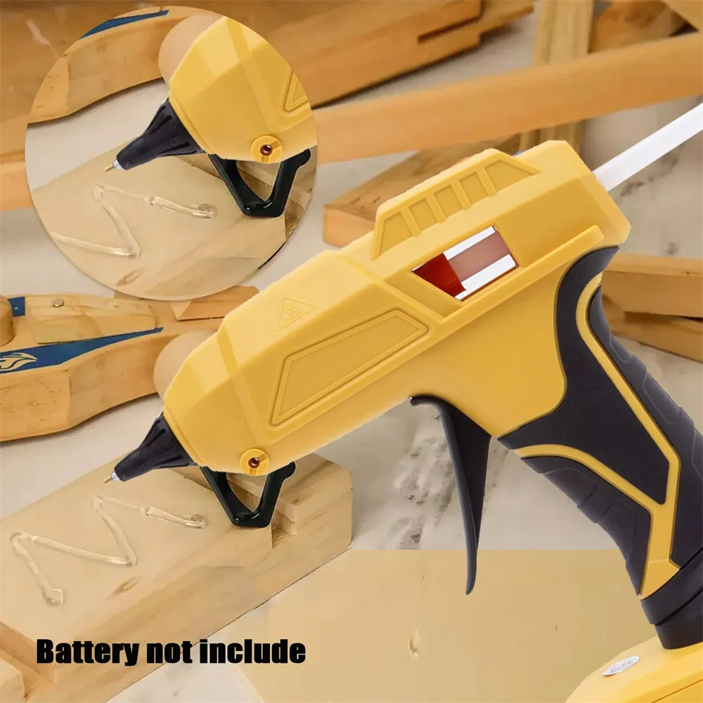 Electric Hot Melt Glue Gun 11mm Glue Stick Hot Melt Welding Air Gun For Makita Dewalt 18V Battery Cordless (No battery)