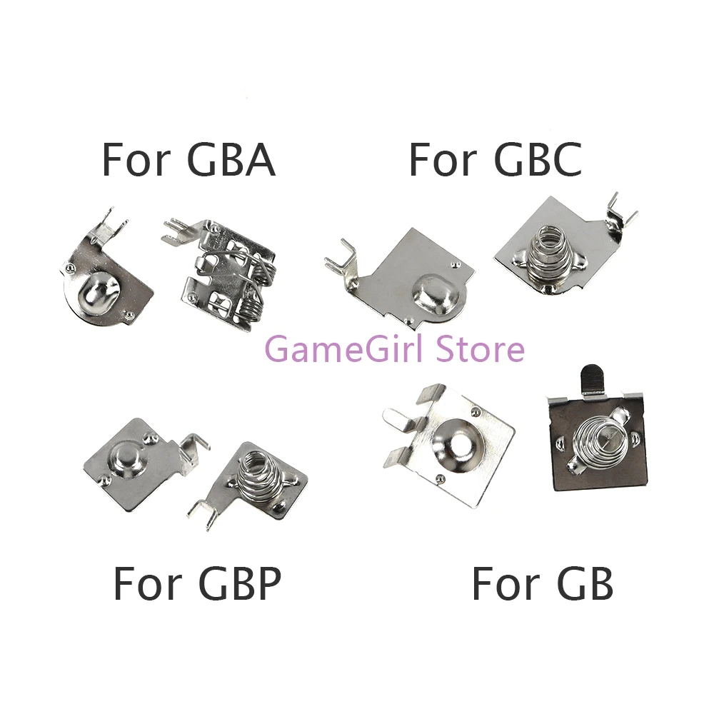 

100 пар, запасные аккумуляторные клеммы для Game Boy GB GBA GBC GBP