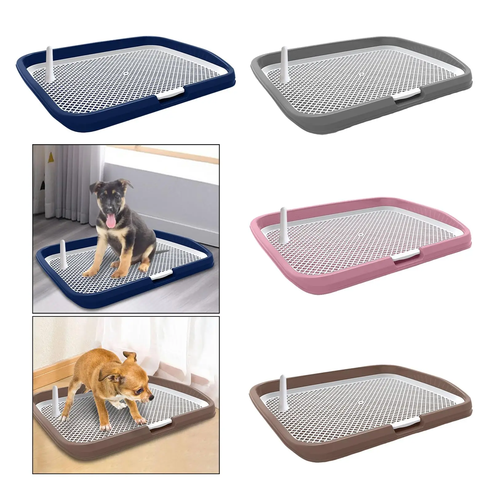 Pet Dog Training Toilet Tray Pet Toilet Potty Pad Holder Keep Paws Clean with