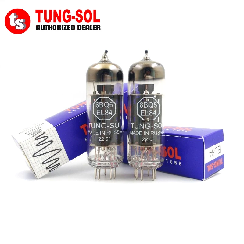 Tung-Sol El84 Sostituzione Del Tubo Elettronico El84/6 Bq5/6 P14 Tubo A Vuoto Originale Corrispondenza Di Precisione Di Fabbrica Per Amplificatore