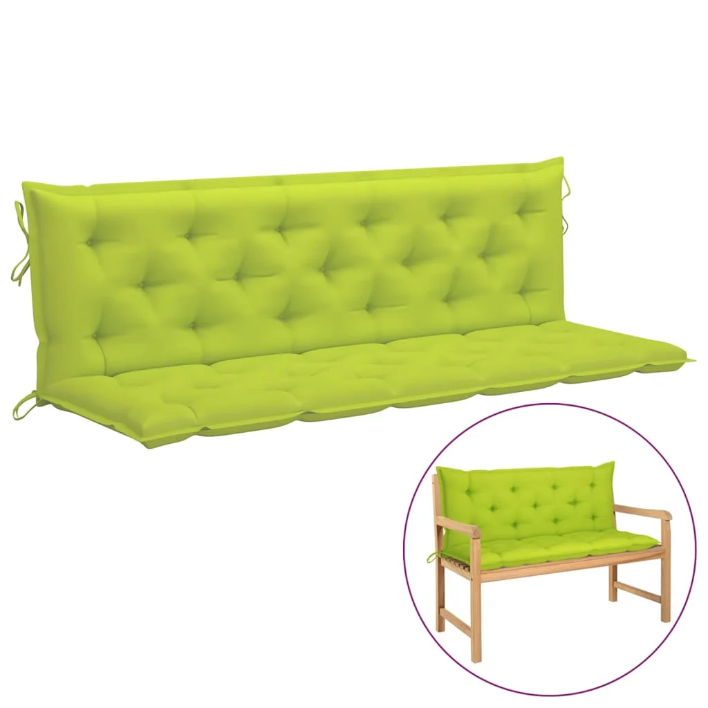 VidaXL cushion for swing rocker intense green fabric 180 cm| | - AliExpress