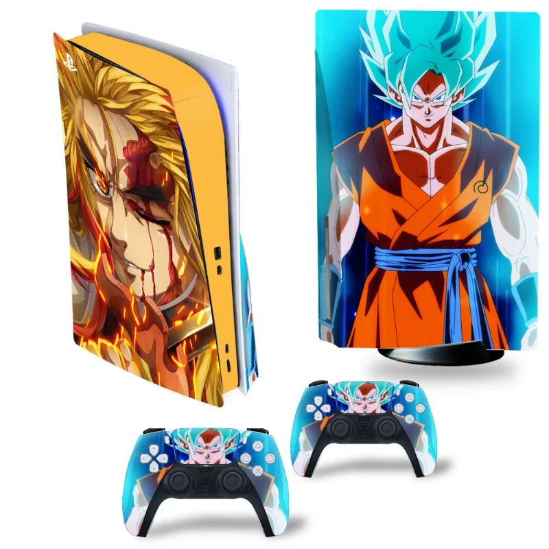 Pegatina de Dragon Ball Goku PS5 Anime Kakarotto PS5, pegatina de