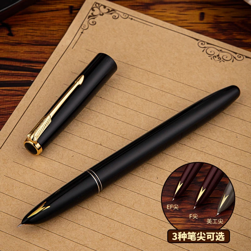 Hero 616/616S Fountain Pen EF/F/Bent 0.38 0.5MM Art Nib Writing Supplies Pens stationery Mb Office Pen fountain pen pen set