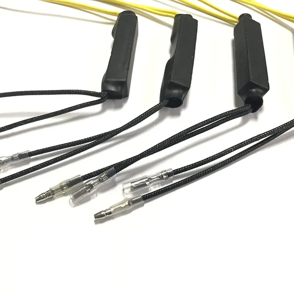 12V 21W Resistance Decoder Load Decoding Resistor Motorcycle LED Turn Signal Decoder for Motorcycle Flashing Turn Signal Lights