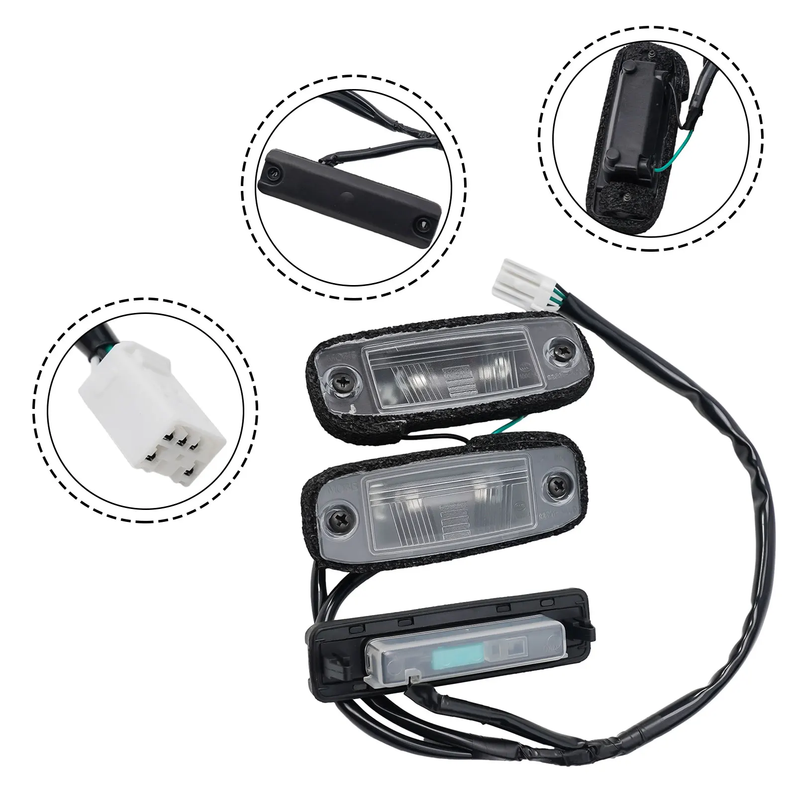 

Optimize Visibility with Rear License Plate Light for Kia Sportage 2011 2016 Plug and play Installation Tested Performance