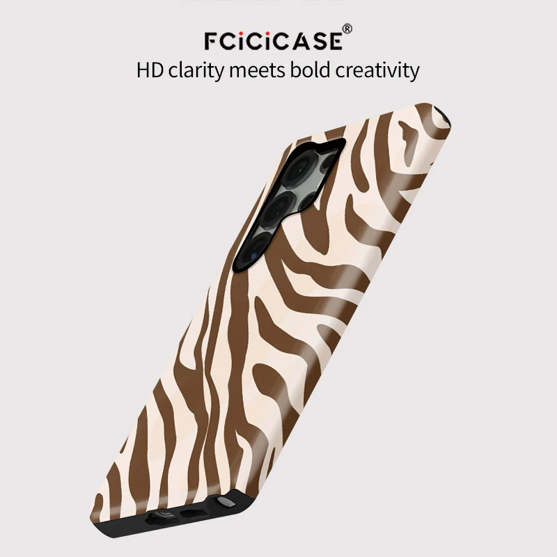 Luxury Leopard Pattern Shockproof Phone Case by Fcicicase