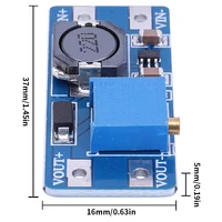 1-50pcs MT3608 Booster Power Supply Module DC-DC Step Up Converter Module Adjustable 2A Max 2V-24V To 5V 9V 12V 28V - Image 6