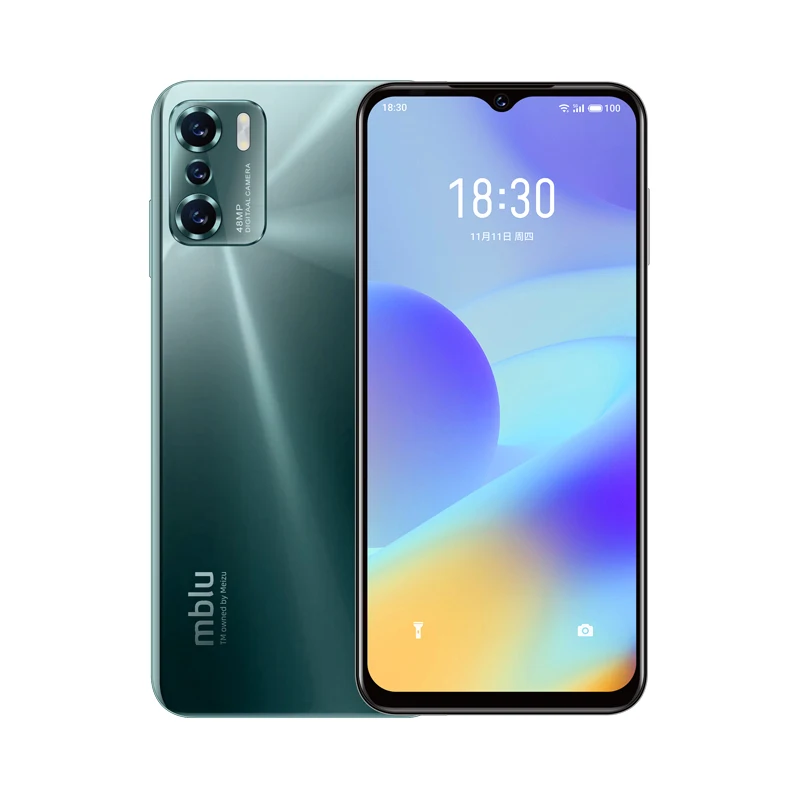 MEIZU MBLU 10 meilan 10 5000mAh super large battery 6.52 inch entertainment screen 48 million full scene shooting cellphones for gaming Android Phones