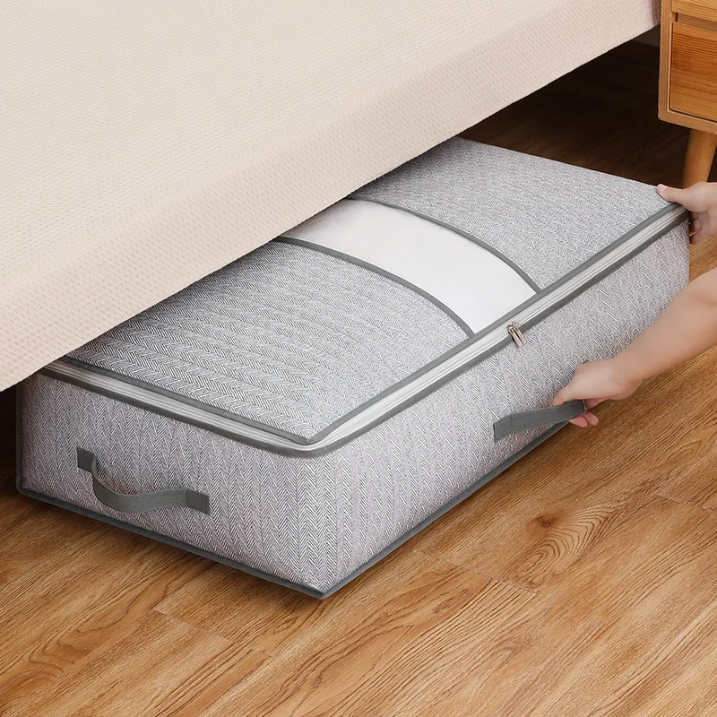 Foldable Storage Bag 95L for Underbed Closet Organizer