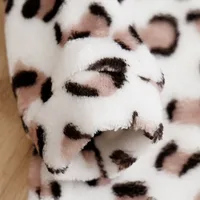 Winter Leopard print Clothes Spring Flannel Baby Boys Girls Clothing Cartoon 0-18 months Newborn Baby Newborn Long Sleeve Soft 5
