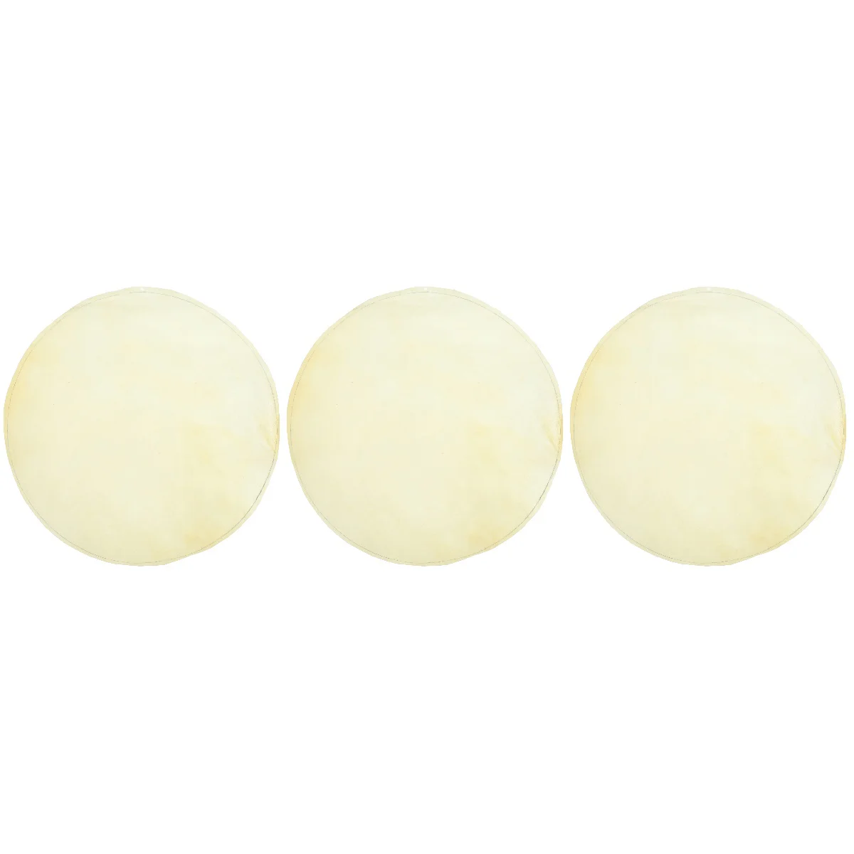

3 Count Drum Skin Heads Sheepskin Musical Instrument Percussion Part Replacements