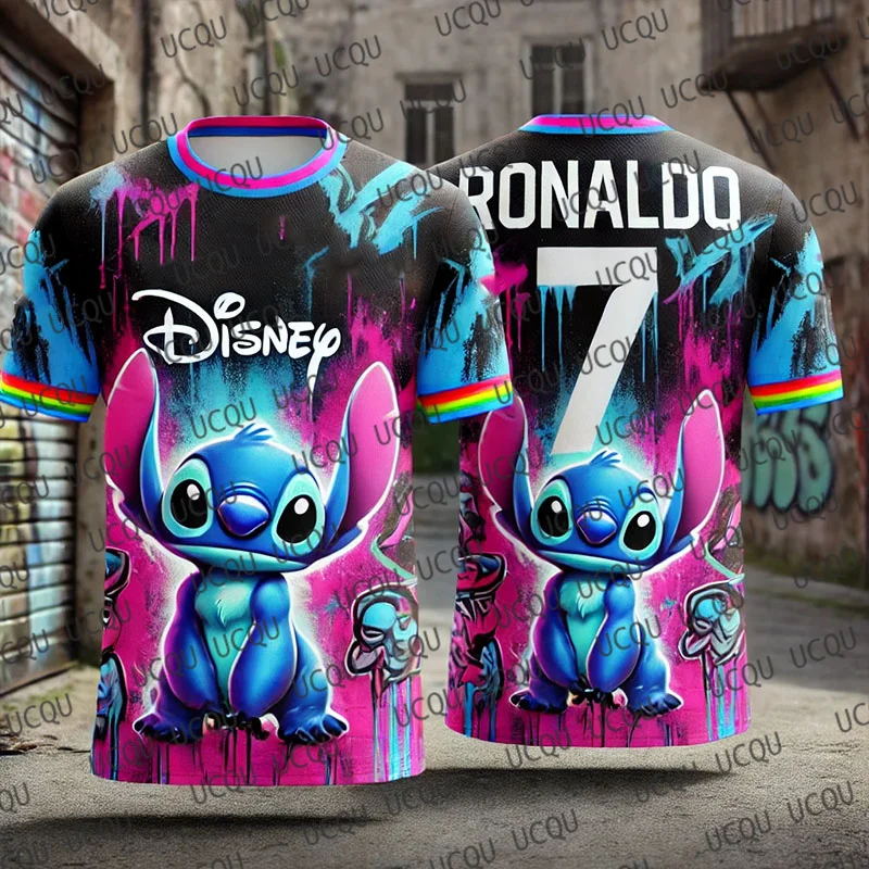 2025Special Edition Ronaldo 7 Graffiti Football Jersey Cartoon