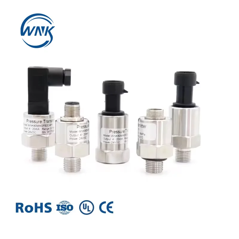 0.5-4.5V 4-20mA I2C Output Water Pressure Sensor For Air Oil